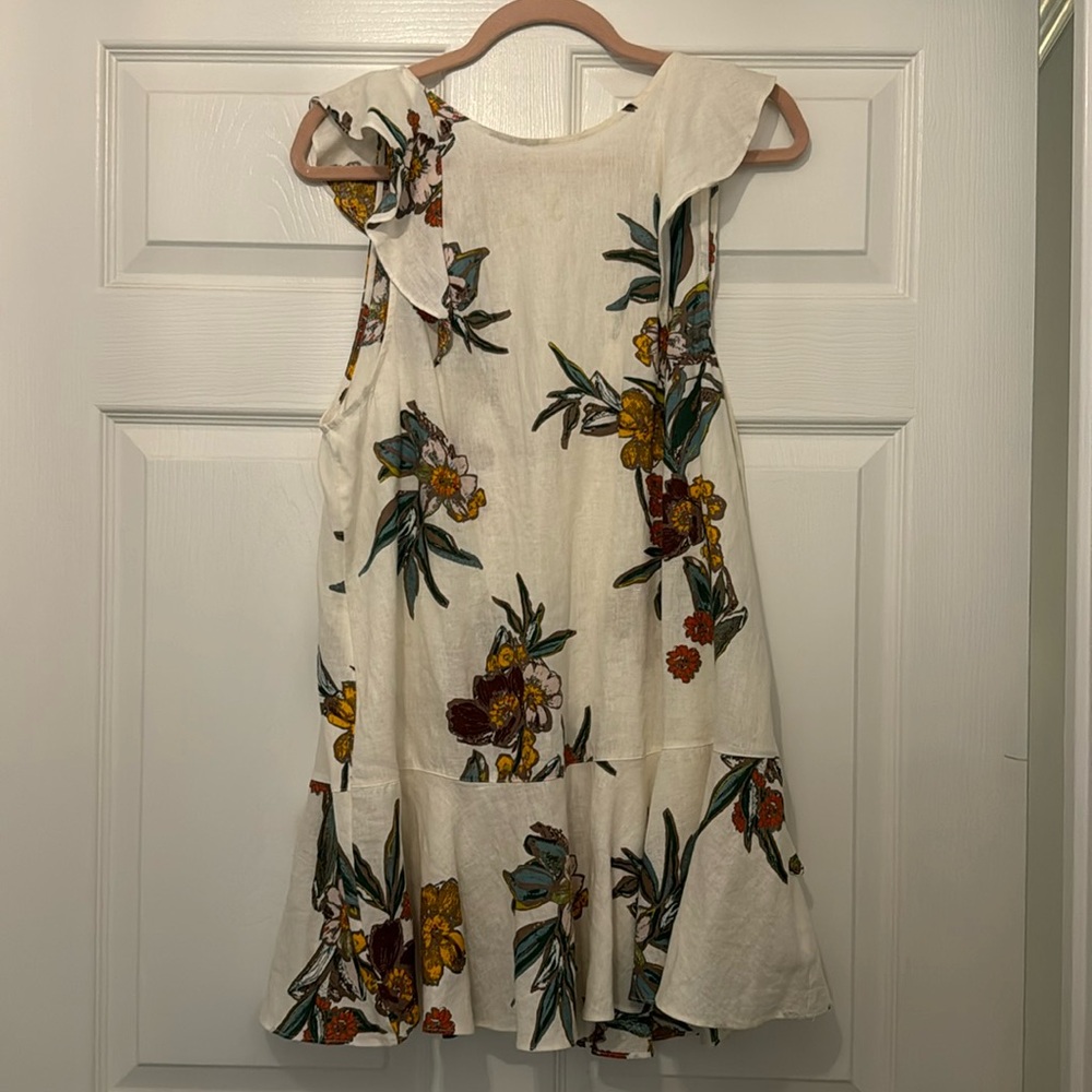 Free People Floral Mini Dress - Medium